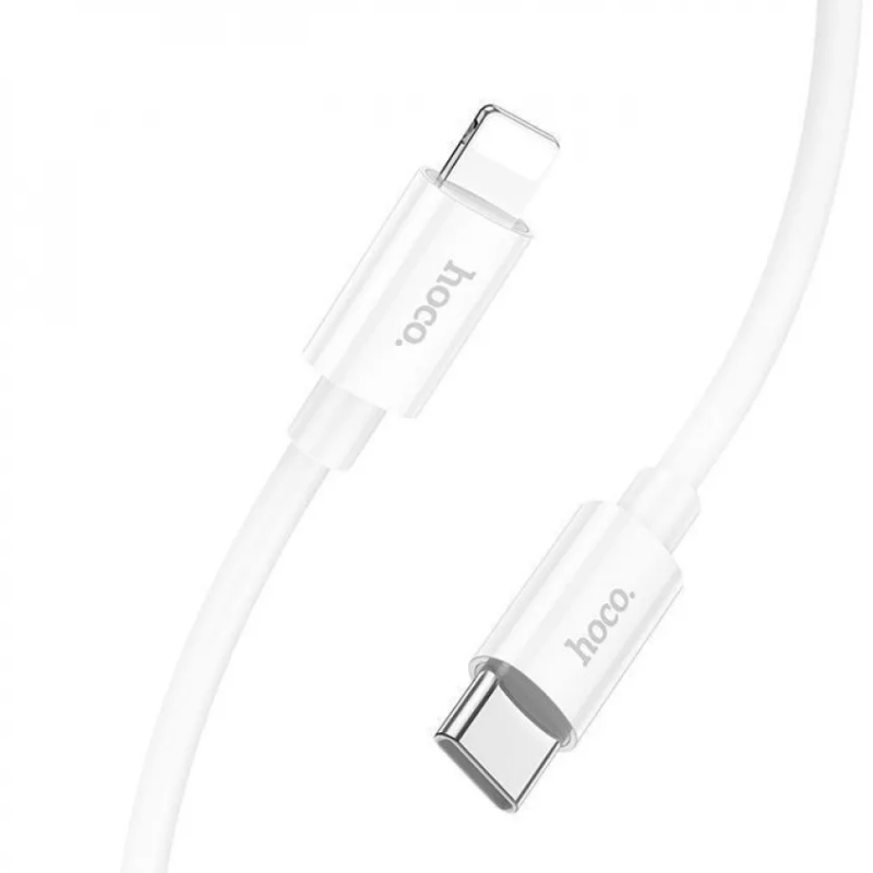 Дата кабель Hoco X87 Magic Type-C to Lightning (1m) (White)