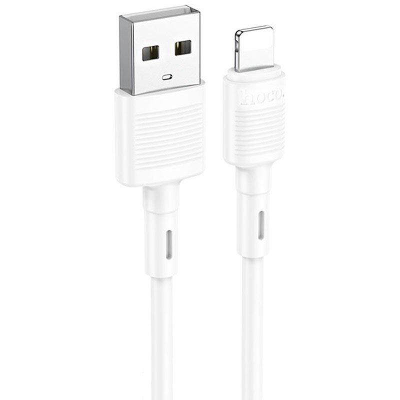 Дата кабель Hoco X83 Victory USB to Lightning (1m) (White)