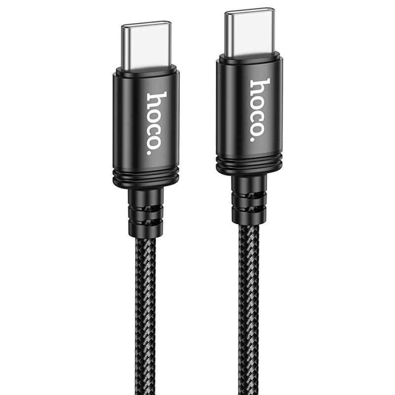 Дата кабель Hoco X89 Wind 60W Type-C to Type-C (1m) (Black)
