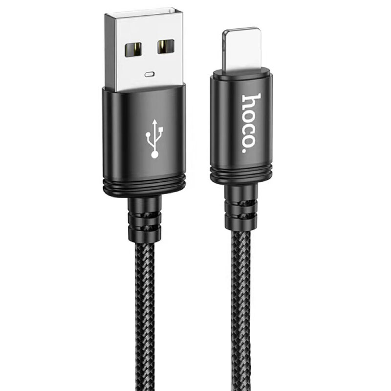 Дата кабель Hoco X89 Wind USB to Lightning (1m) (Black)