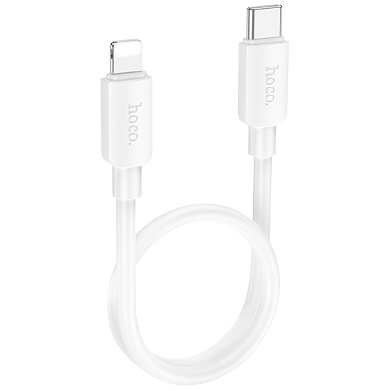 Дата кабель Hoco X96 Hyper Type-C to Lightning 20W (0.25m) (White)
