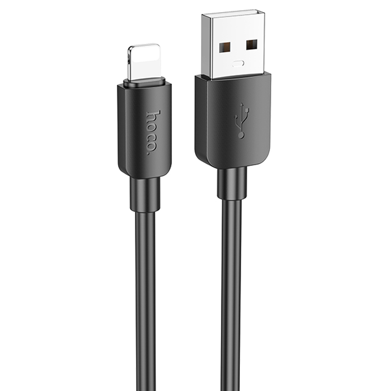 Дата кабель Hoco X96 Hyper USB to Lightning 12W (0.25m) (Black)