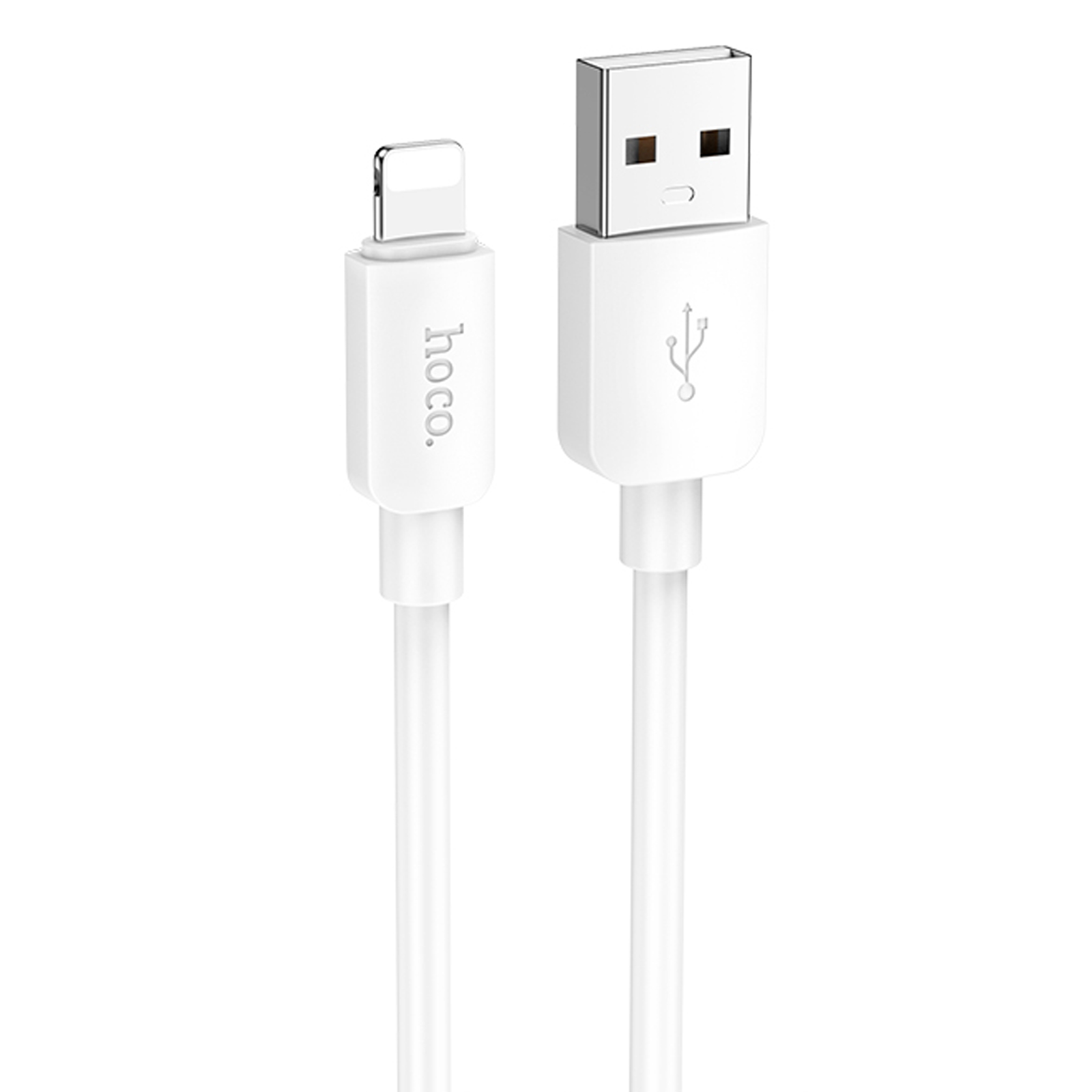 Дата кабель Hoco X96 Hyper USB to Lightning 2.4A (1m) (White)