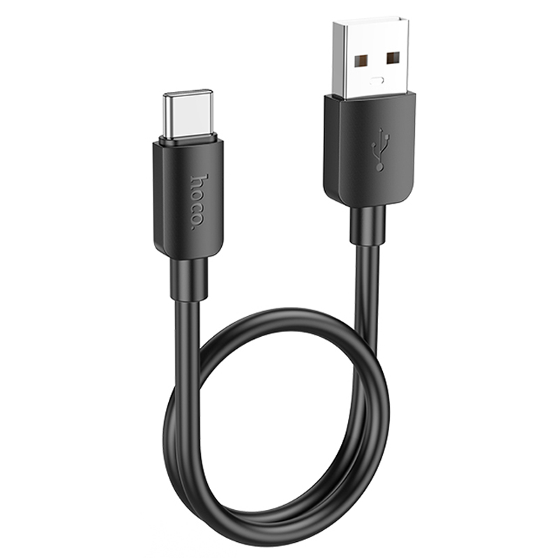 Дата кабель Hoco X96 Hyper USB to Type-C 27W (0.25m) (Black)