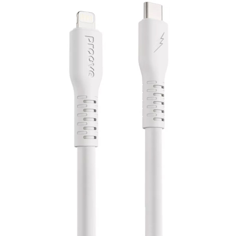 Дата кабель Proove Eternal Type-C to Lightning 27W (1m) (White)