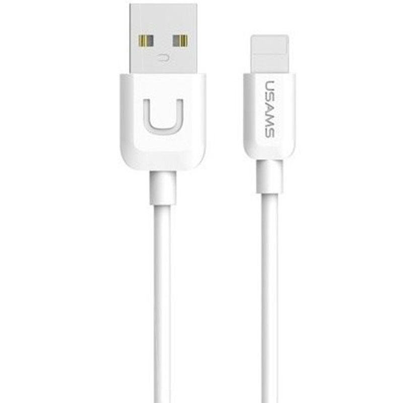 Дата кабель USAMS US-SJ097 USB to Lightning (1m) (White)