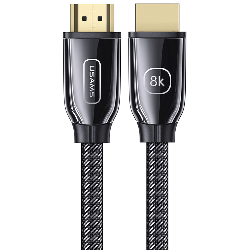 Дата кабель USAMS US-SJ499 U67 HDMI 8K Ultra HD to HDMI 2.1 (5m) (Черный)