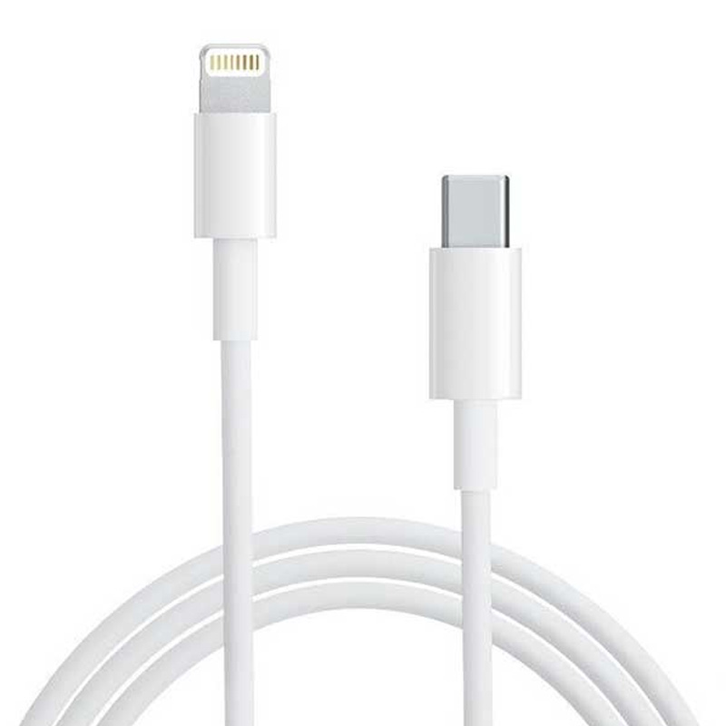 Дата кабель USB-C to Lightning for Apple (AAA) (2m) (no box) (White)