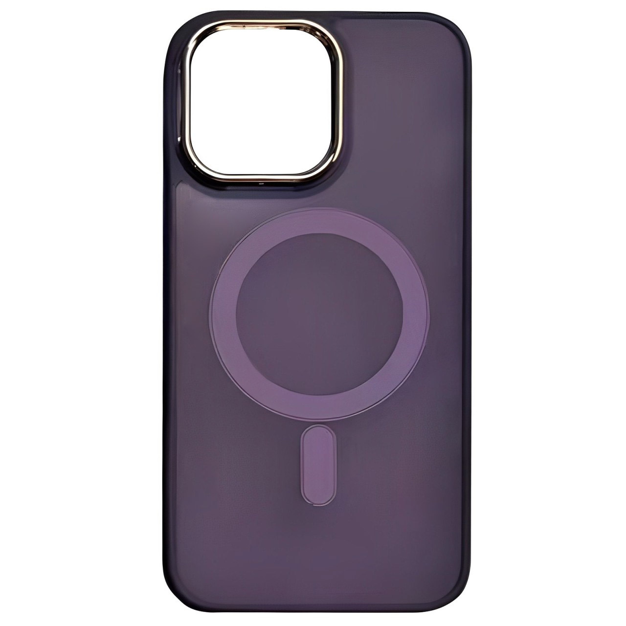 Чохол TPU+PC Lily with MagSafe для Apple iPhone 14 Pro (6.1") (Deep Purple)