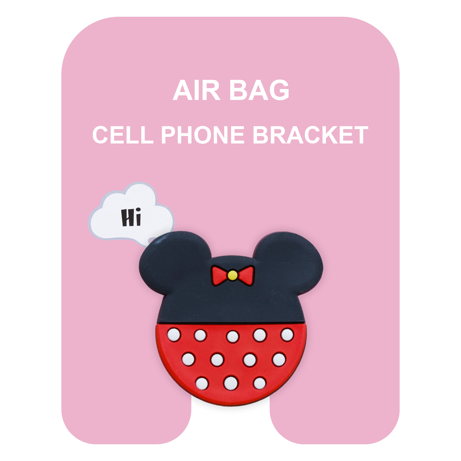 Держатель для телефона Popsocket Air Bag (Minnie Mouse)