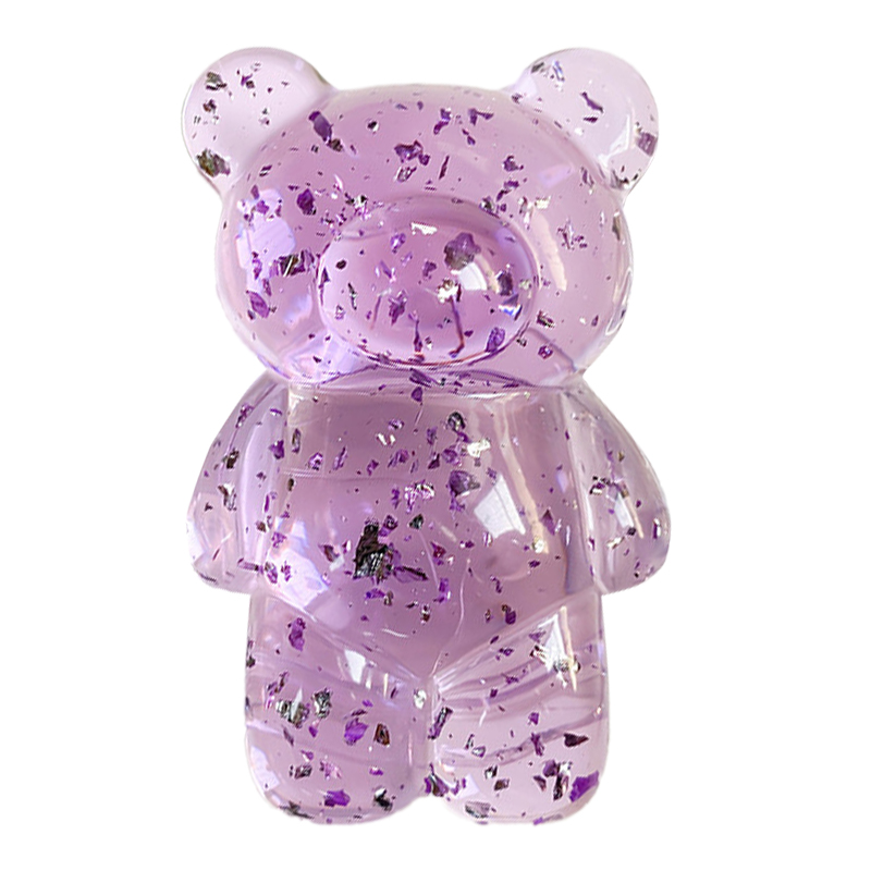 Держатель для телефона Popsocket Big Bear Shimmer (Purple)