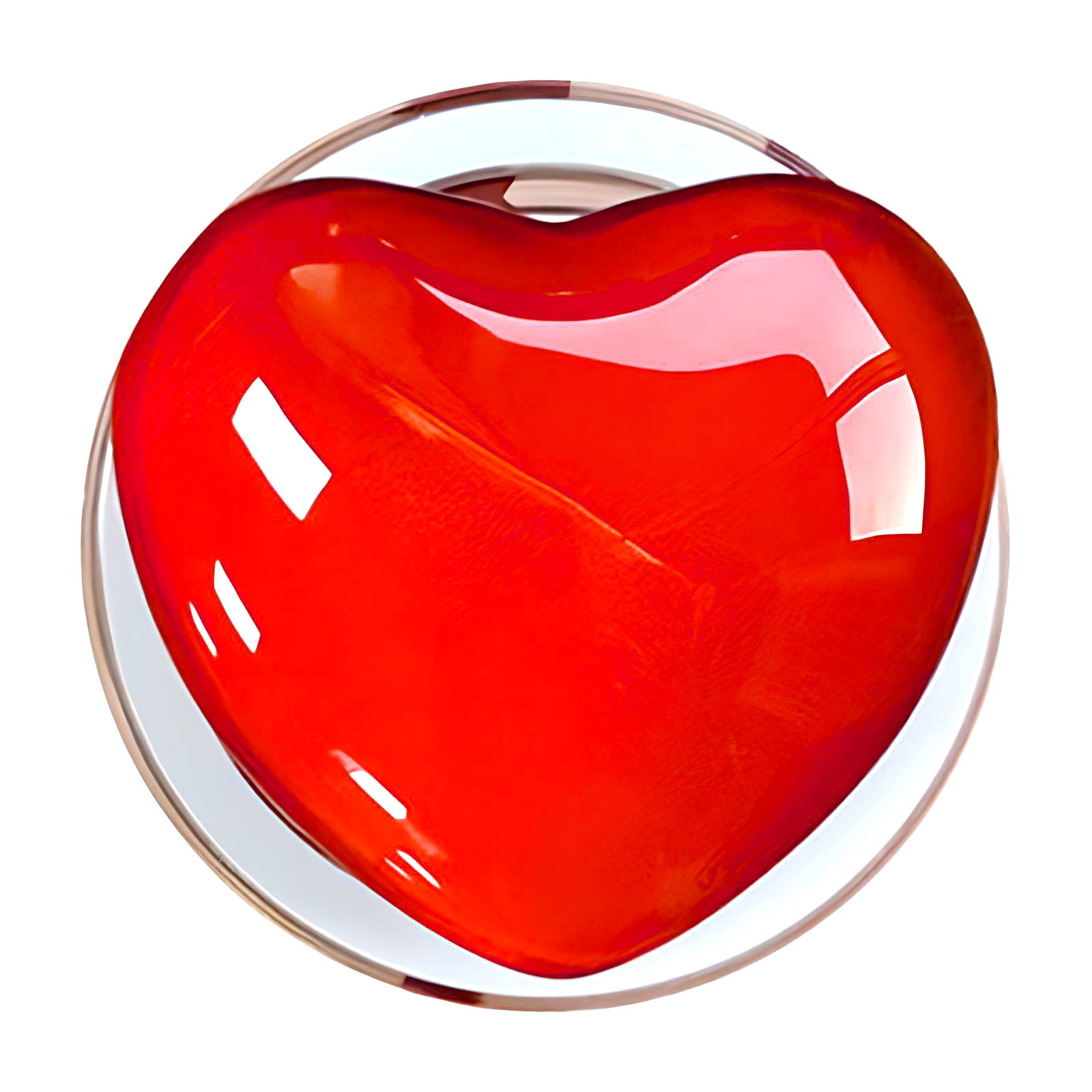 Держатель для телефона Popsocket Big Heart (Red)