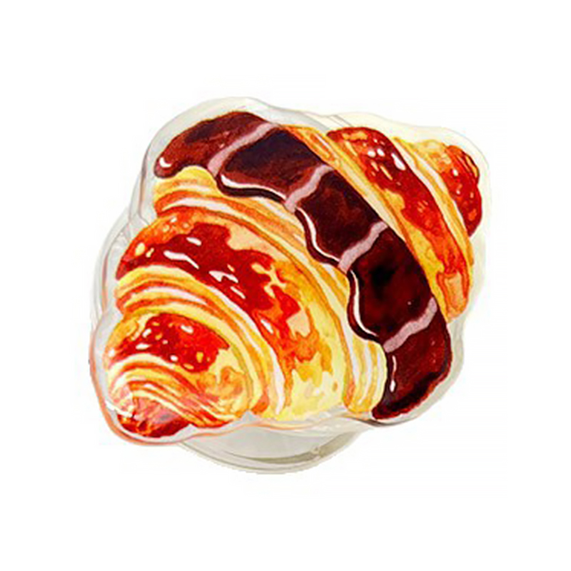 Держатель для телефона Popsocket Cake (Croissant with chocolate)