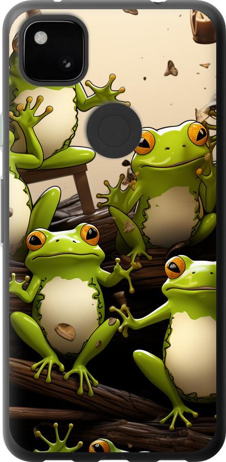 Чехол на Google Pixel 4A Жабки
