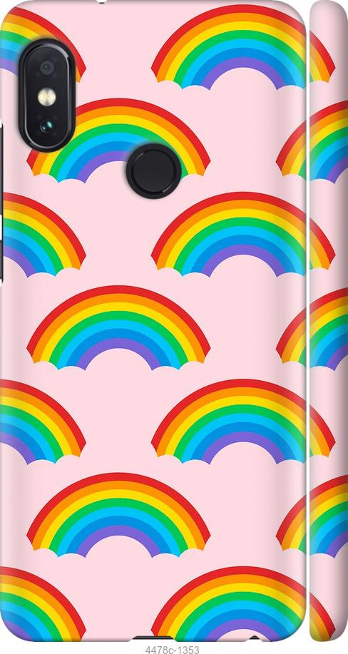 Чехол на Xiaomi Redmi Note 5 Pro Rainbows