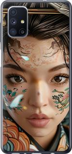 Чехол на Samsung Galaxy M51 M515F Взгляд души самурая
