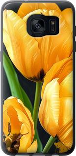 Чехол на Samsung Galaxy S7 Edge G935F Желтые тюльпаны