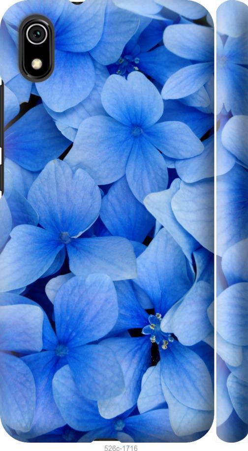 Чехол на Xiaomi Redmi 7A Синие цветы
