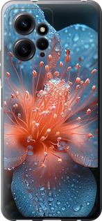 Чехол на Xiaomi Redmi Note 12 4G Роса на цветке