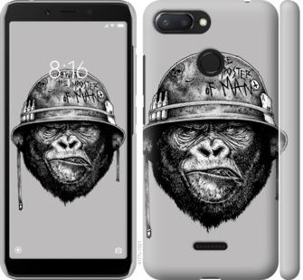 Чехол на Xiaomi Redmi 6 military monkey