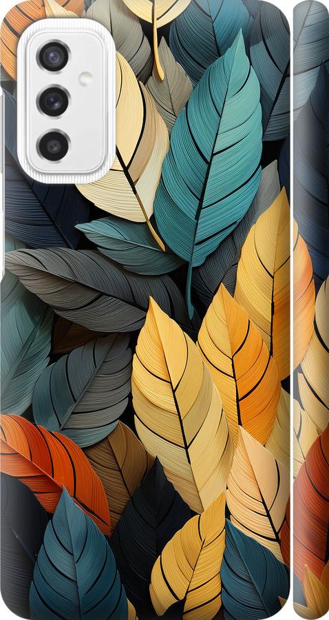 Чехол на Samsung Galaxy M52 M526B Кольорове листя