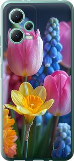 Чехол на Xiaomi Redmi Note 12 5G Весенние цветы
