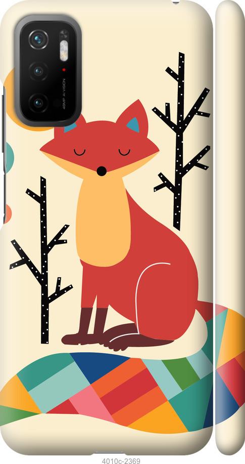 Чехол на Xiaomi Poco M3 Pro Rainbow fox