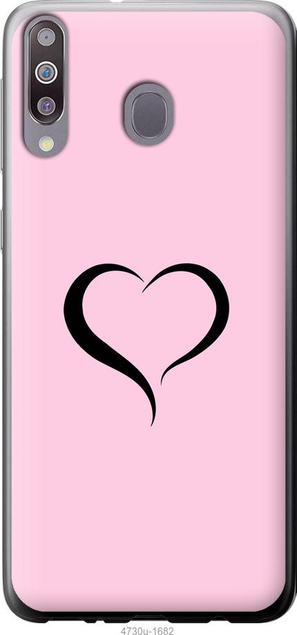 Чехол на Samsung Galaxy M30 Сердце 1