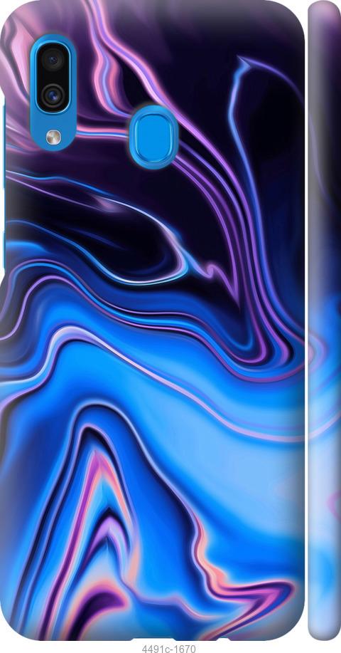 Чехол на Samsung Galaxy A20 2019 A205F Узор воды