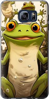 Чехол на Samsung Galaxy S6 Edge Plus G928 Веселая жаба