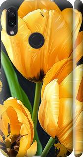 Чехол на Xiaomi Redmi Note 7 Желтые тюльпаны