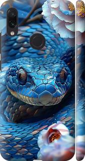 Чехол на Xiaomi Redmi Note 7 Blue Snake