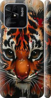 Чехол на Xiaomi Redmi 10C Mini tiger