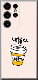 Чехол на Samsung Galaxy S24 Ultra Coffee