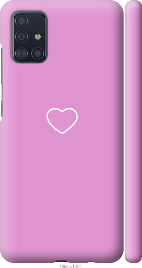 Чехол на Samsung Galaxy A51 2020 A515F Сердце 2