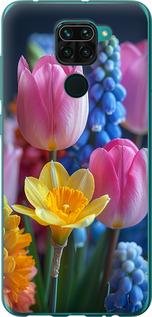 Чехол на Xiaomi Redmi Note 9 Весенние цветы