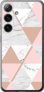 Чехол на Samsung Galaxy S24 Мраморная симметрия