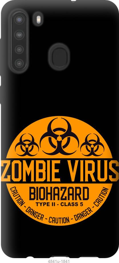 Чехол на Samsung Galaxy A21 biohazard 25