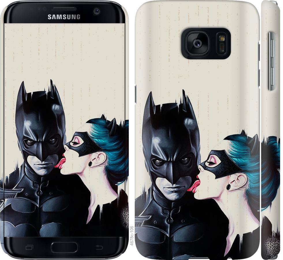 Чехол на Samsung Galaxy S7 G930F Бэтмен