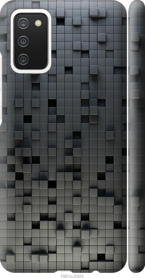 Чехол на Samsung Galaxy A02s A025F Кубики