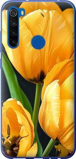Чехол на Xiaomi Redmi Note 8T Желтые тюльпаны