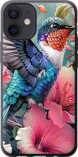 Чехол на iPhone 12 Mini Сказочная колибри