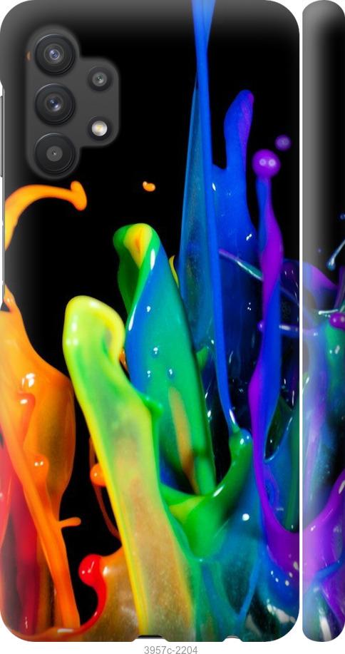 Чехол на Samsung Galaxy A32 A325F брызги краски