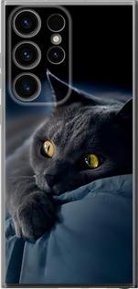 Чехол на Samsung Galaxy S24 Ultra Дымчатый кот