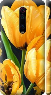 Чехол на Xiaomi Mi 9T Pro Желтые тюльпаны