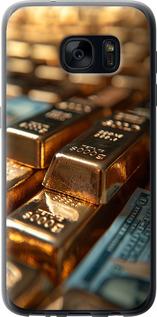 Чехол на Samsung Galaxy S7 G930F Сияние золота