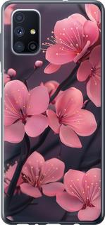 Чехол на Samsung Galaxy M51 M515F Пурпурная сакура
