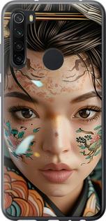 Чехол на Xiaomi Redmi Note 8 Взгляд души самурая