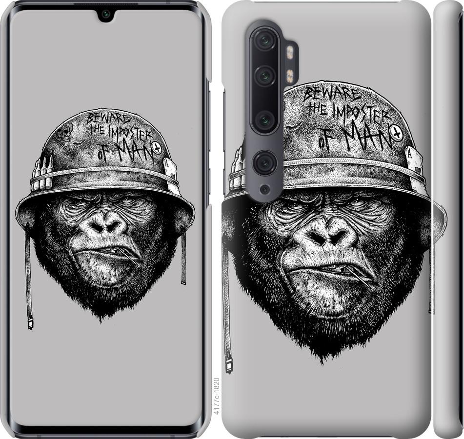 Чехол на Xiaomi Mi Note 10 military monkey