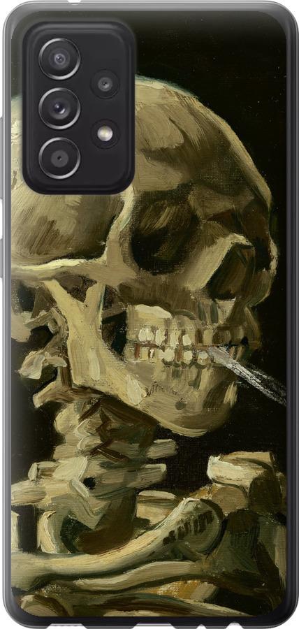 Чехол на Samsung Galaxy A52 Винсент Ван Гог. Череп